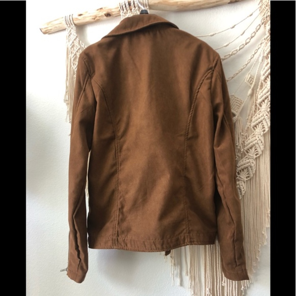 Pull & Bear Suede Jacket - Picture 3 of 6